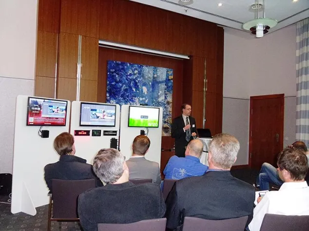 AMX präsentierte InfoComm Produktneuheiten auf der European Roadshow in München Bild: AMX präsentierte InfoComm Produktneuheiten auf der European Roadshow in München