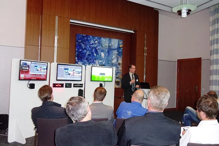 AMX präsentierte InfoComm Produktneuheiten auf der European Roadshow in München Bild: AMX präsentierte InfoComm Produktneuheiten auf der European Roadshow in München