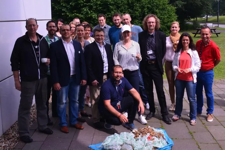 Tag der Umwelt: Sitel Team sammelt 26.000 Zigarettenstummel Bild: Tag der Umwelt: Sitel Team sammelt 26.000 Zigarettenstummel