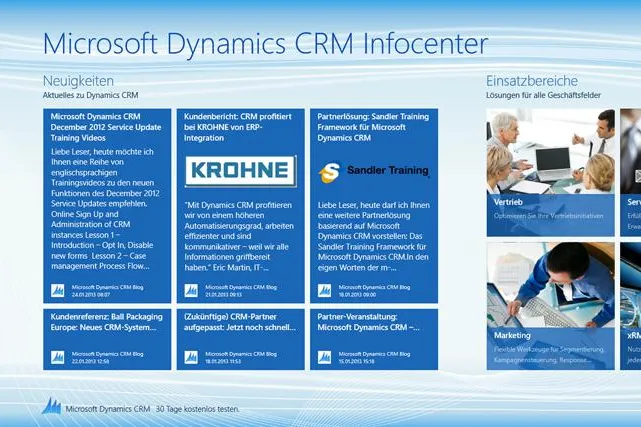 Bild: Windows 8 als Plattform für Präsentationen und Wissensvermittlung