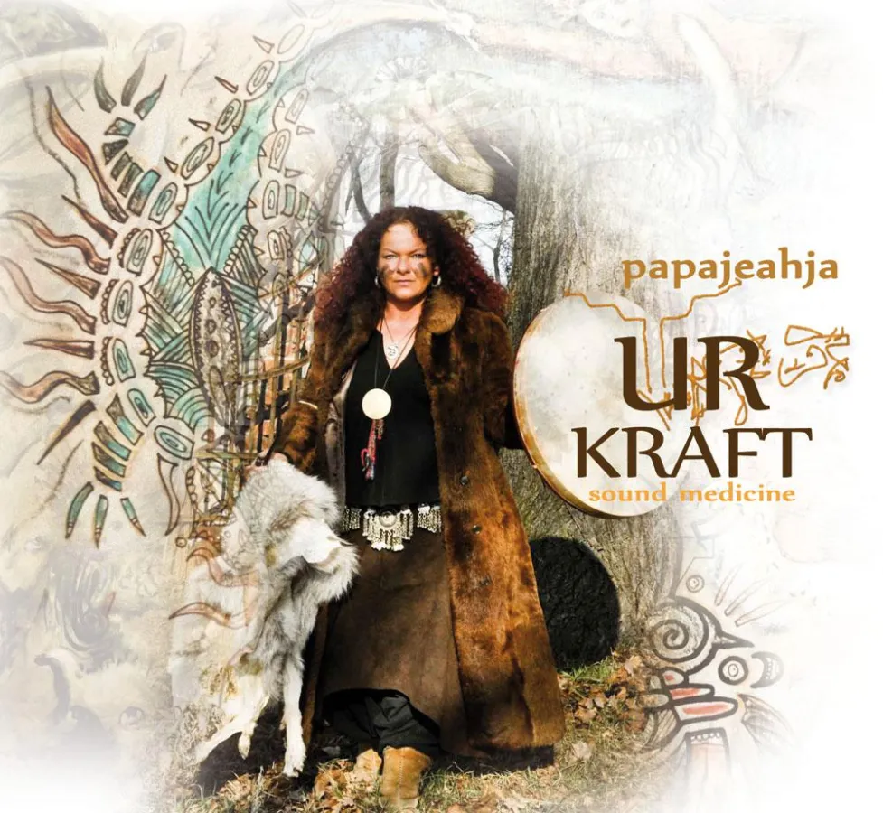 CD - Cover URkraft der schamanischen Stimme von papajeahja Sandy Kühn