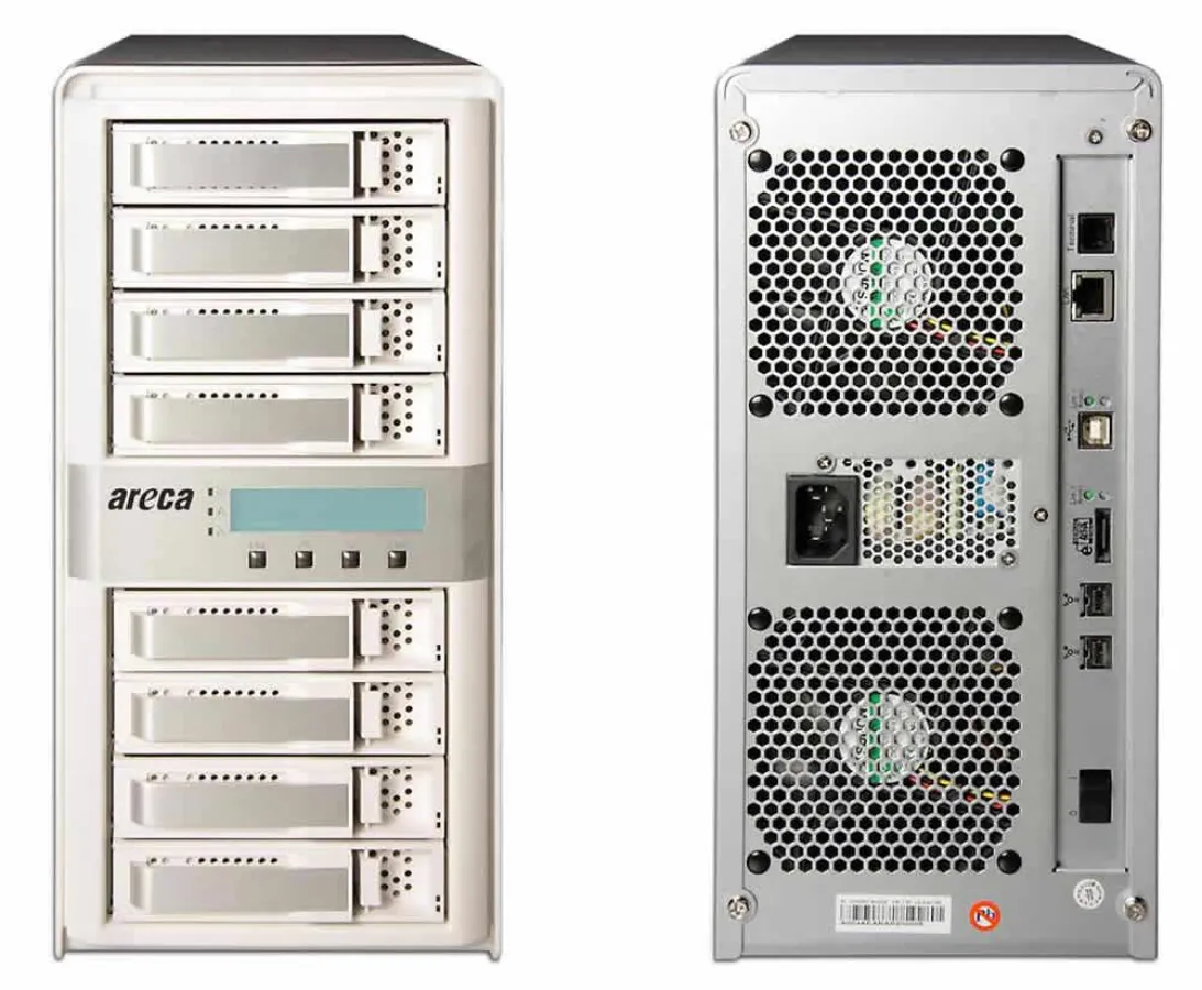 Areca ARC-5040 RAID-System für MAC und PC