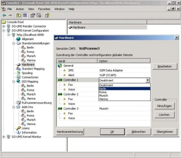 Bild: CeBIT 2009 - serVonic Unified Communication mit neuem IXI-UMS Kernel und CTI Gateway für OCS
