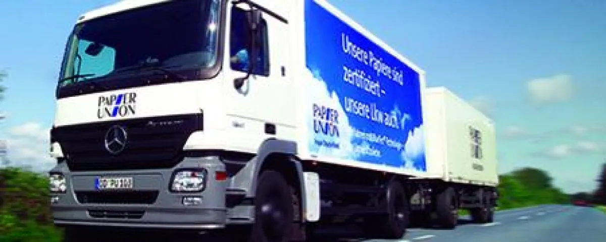 Die Speditions- und Logistiklösung DISPONENTplus von Weber Data Service wird bei Papier Union im Bereich Print Media Logistik eingesetzt.