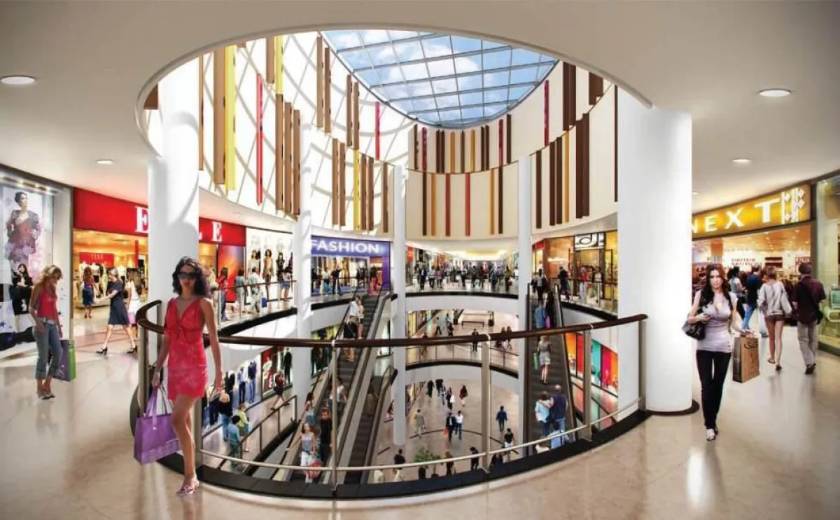 3D Visualisierungen Shoppingcenter