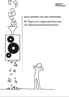 Bild: Kostenloses Whitepaper von Paulus-Lager erschienen: 50 Tipps zur Lageroptimierung von Bauhandwerksbetrieben