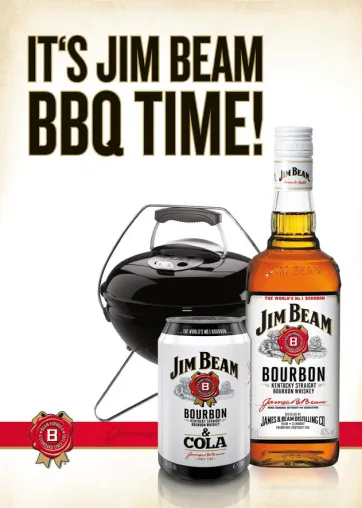 Angrillen im Handel: Jim Beam startet nationale BBQ-Aktion Bild: Angrillen im Handel: Jim Beam startet nationale BBQ-Aktion