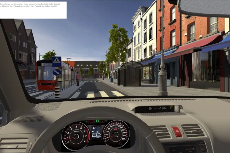 Auto Theorieprüfung lernen mit 3D Fahrsimulator Bild: Auto Theorieprüfung lernen mit 3D Fahrsimulator