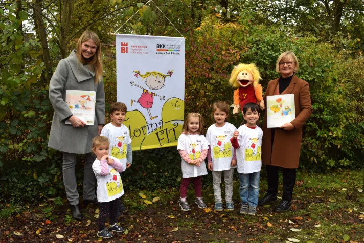 KiTa-Präventionsprojekt Florina Fit der BKK GILDEMEISTER SEIDENSTICKER feiert 15-Jähriges Bild: KiTa-Präventionsprojekt Florina Fit der BKK GILDEMEISTER SEIDENSTICKER feiert 15-Jähriges