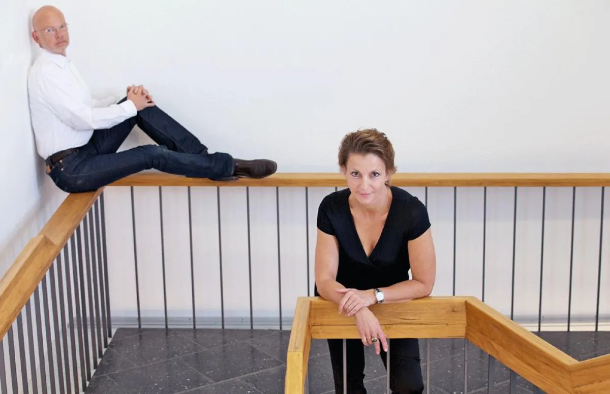 CB.e-Vorstand Sabine Clausecker und Eberhard Bingel