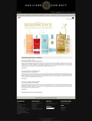 Aus Liebe zum Duft im neuen Design mit neuen Angeboten Bild: Aus Liebe zum Duft im neuen Design mit neuen Angeboten