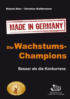 Bild: Oskar-Patzelt-Stiftung zeichnet„Die Wachstums-Champions“ als Mittelstands-Buch 2010 aus
