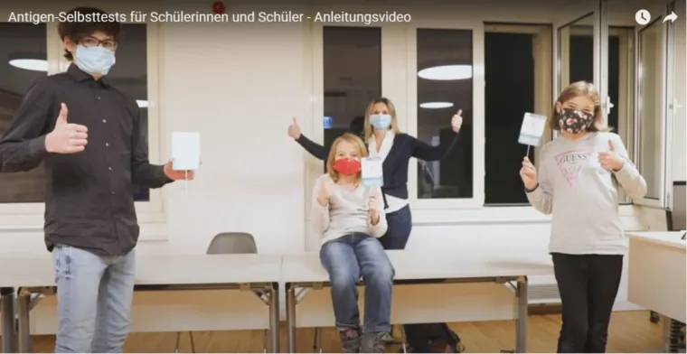 Bild:  Im Kampf gegen COVID-19 liefert die Firma Lepu 5 Millionen Antigen-Schnelltests an österreichische Schulen