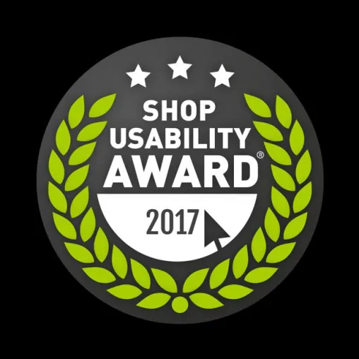 Die Gewinner des Shop Usability Award® 2017 Bild: Die Gewinner des Shop Usability Award® 2017