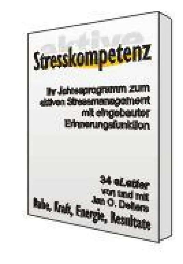 Ein Jahr lang alle 11 Tage einen eLetter - das ist die beste Voraussetzung für hohe Stresskompetenz.