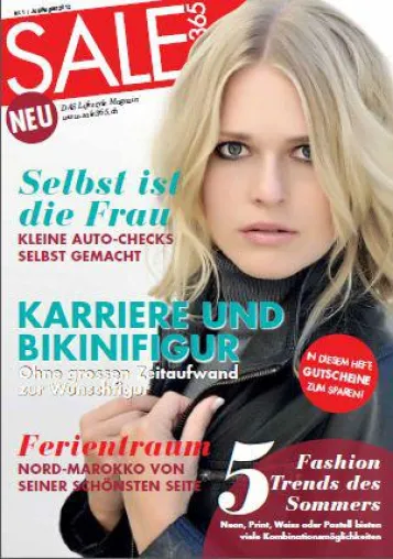 Neues Lifestyle Magazin für Frauen – Kostenlos und mit einer Auflage von über 370‘000 Expl. Bild: Neues Lifestyle Magazin für Frauen – Kostenlos und mit einer Auflage von über 370‘000 Expl.