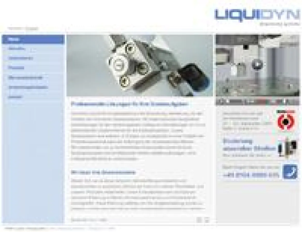 Der neue Liquidyn Auftritt