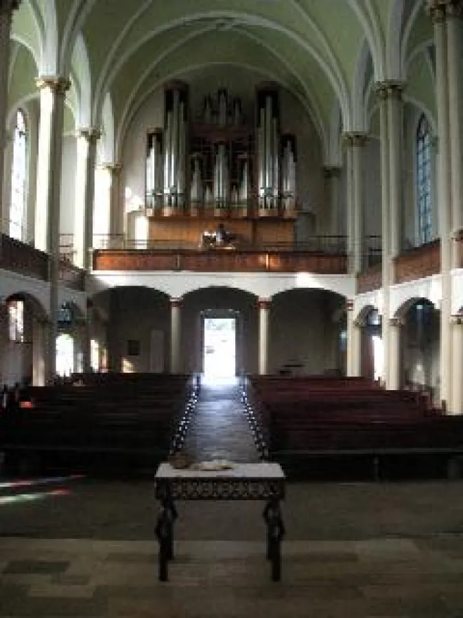 Die Ökumenische Rogate-Initiative genießt Gastrecht in der evangelischen Zwölf-Apostel-Kirche zu Berlin-Schöneberg