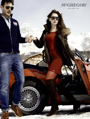 Bild: Modetrends Herbst/Winter 2013-14 by McGregor: Preppy Looks verschmelzen mit sportlichem Glamour