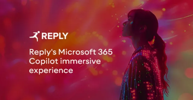 Bild: REPLY präsentiert die M365 Copilot Immersive Experience auf der XCHANGE 2024 in Mailand 