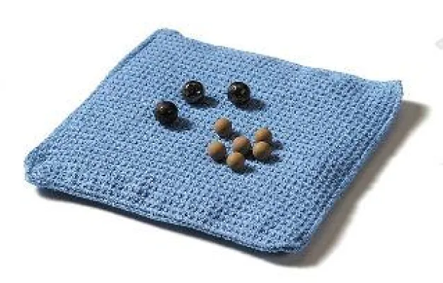 Bild: Öko-Waschkissen - Umweltschutz beim Wäsche waschen