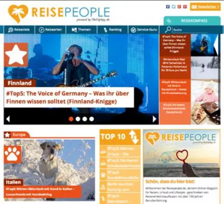 Bild: Neu: Reisepeople.de – Online-Magazin für Reisen, Urlaub und Lifestyle