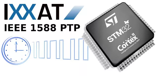 Bild: IEEE 1588 PTP von IXXAT für STM32