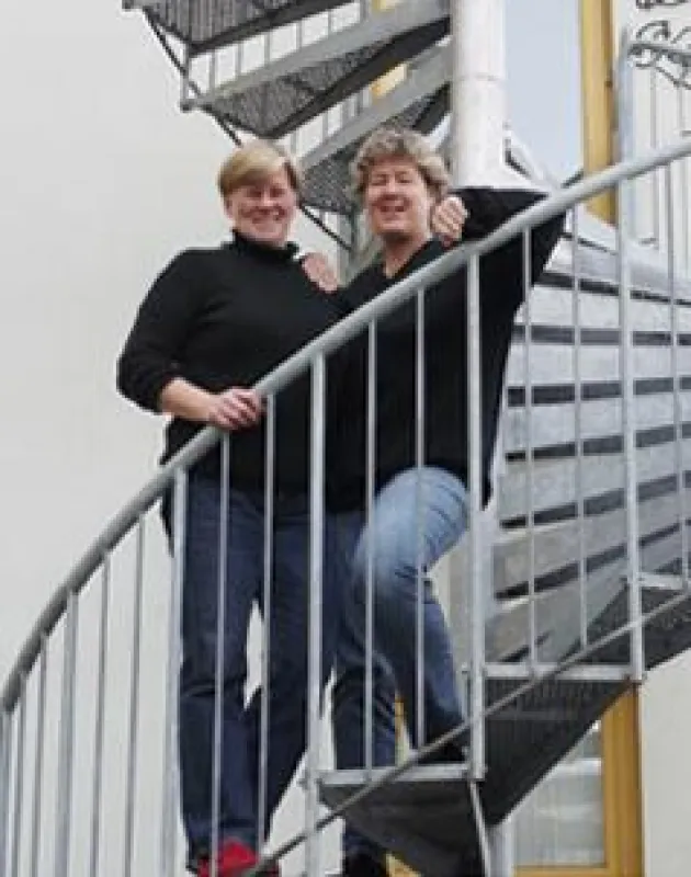 Die Verlegerinnen Andrea Krug & Dagmar Schadenberg, Foto: Chr. Böder