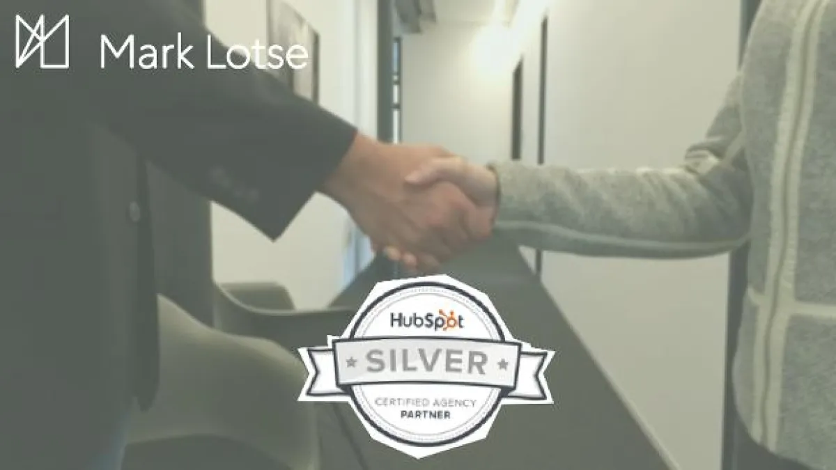 HubSpot Partner Agentur Mark Lotse konnte nun Silber-Status erreichen.