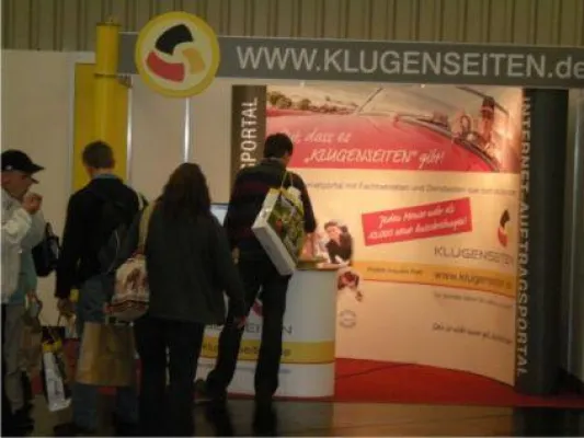 Bild: Auftragsvermittlung im Internet auch im "grünen" Bereich wichtig