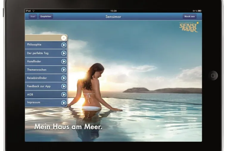 Bild: Tablets: neue Vermarktungschancen für Tourismusbranche