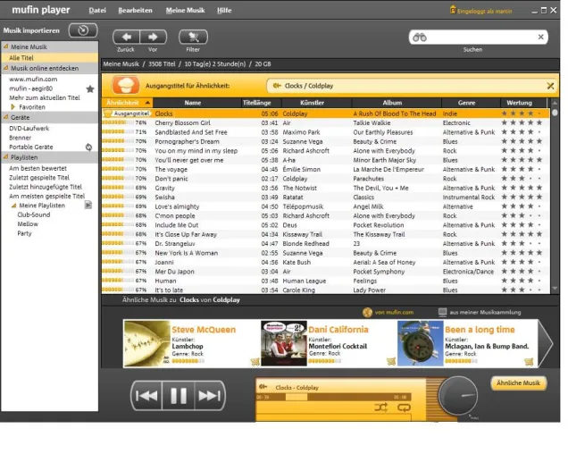Bild: Mufin veröffentlicht weltweit ersten Media Player mit klang-basiertem Musikmanagement und Musikentdeckung