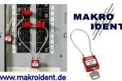 Bild: Sicherheitsschlösser mit Kabelbügel - Für Elektrik und andere Bereiche