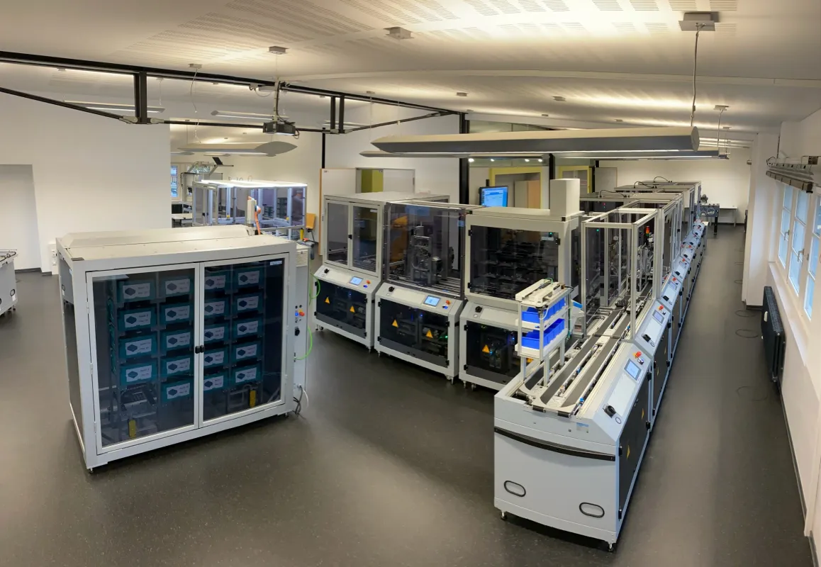 Detact in der IoT-Factory an der FH Bielefeld