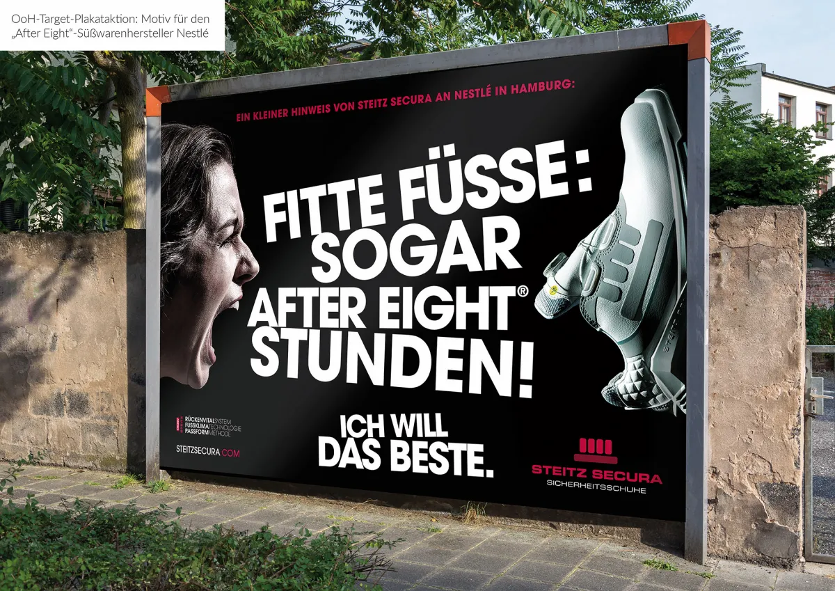 Target Kampagne Steitz Secura von Brainartist (© Brainartist GmbH, Eltville 2021)