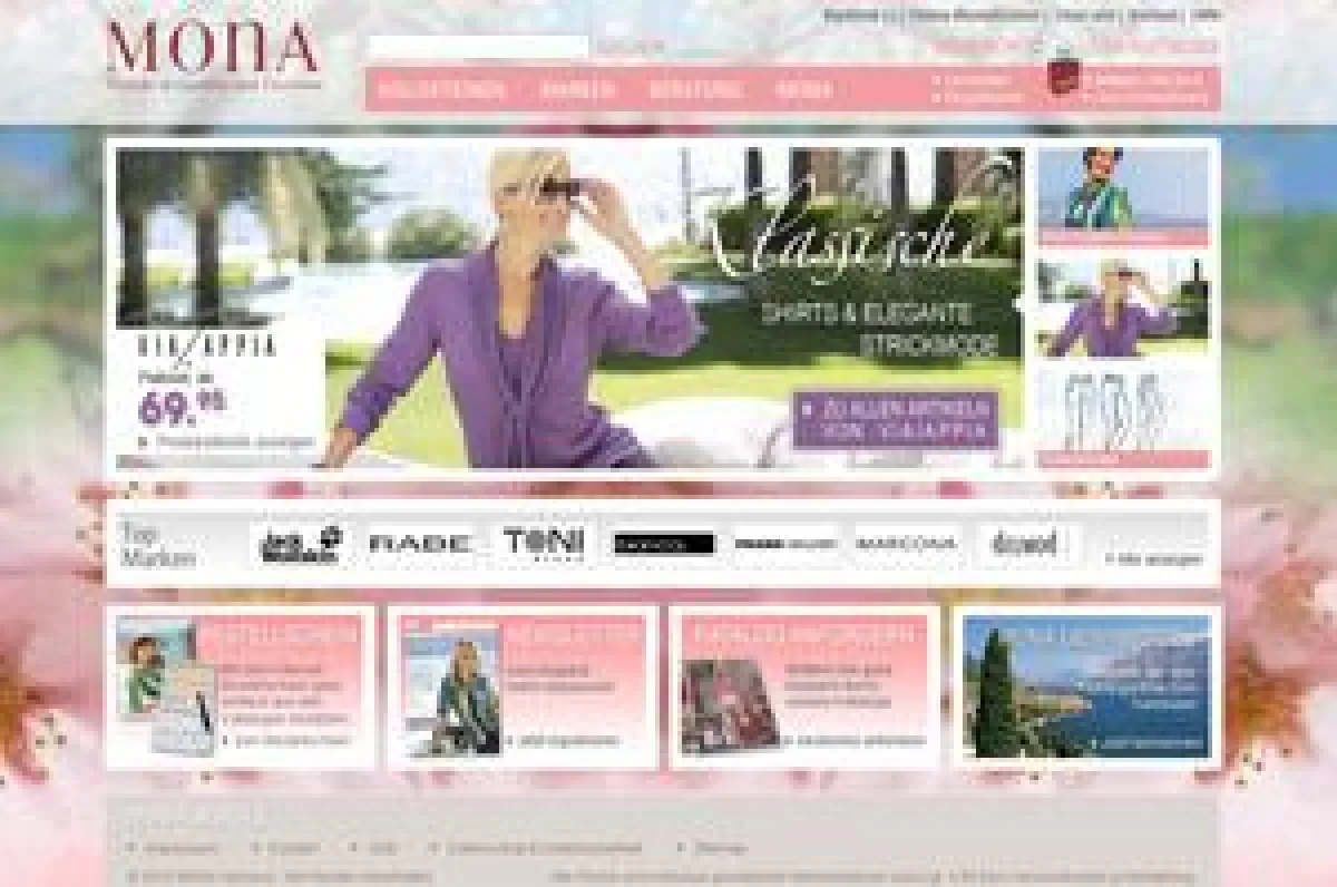 dmc digital media center frischt MONA Webshop auf