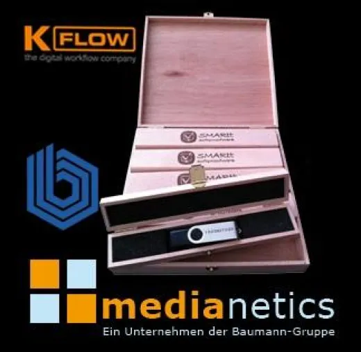 Bild: Medianetics, Systemhaus der Baumann-Gruppe setzt auf Softproofing mit »SMARtt«