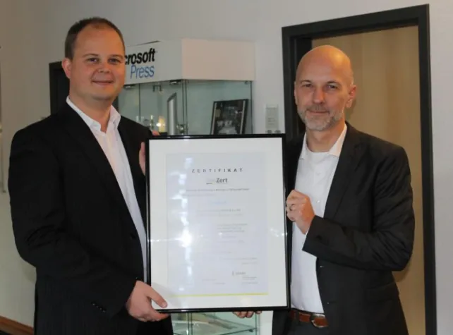 Bild: Bluecue steht für Informationssicherheit und Datenschutz