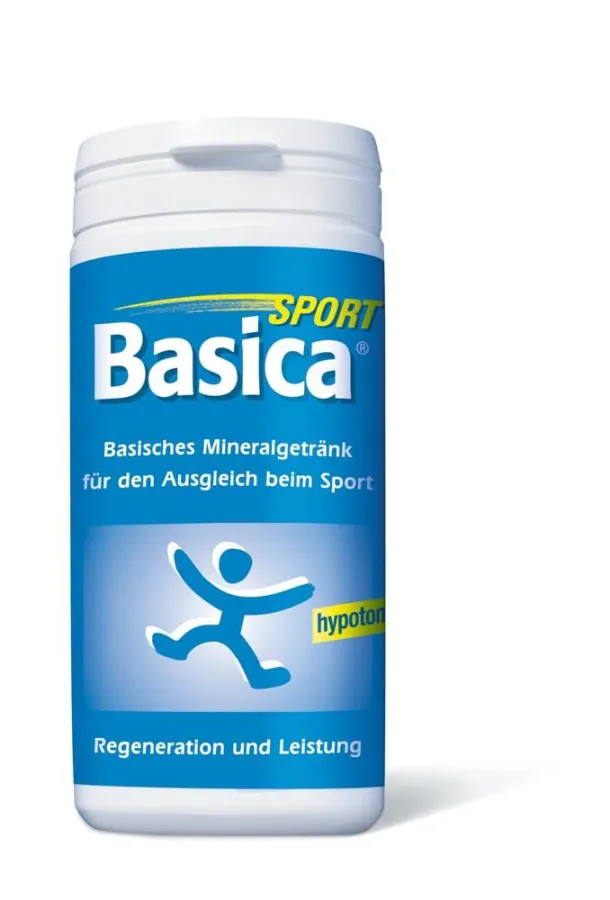 Das basische hypotone Mineralgetränk Basica Sport, erhältlich in Apotheken und Reformhäusern, sorgt dafür, dass die Ausdauersportler leistungsfähig bleiben. Das Getränk kann Belastungsübersäuerung aus