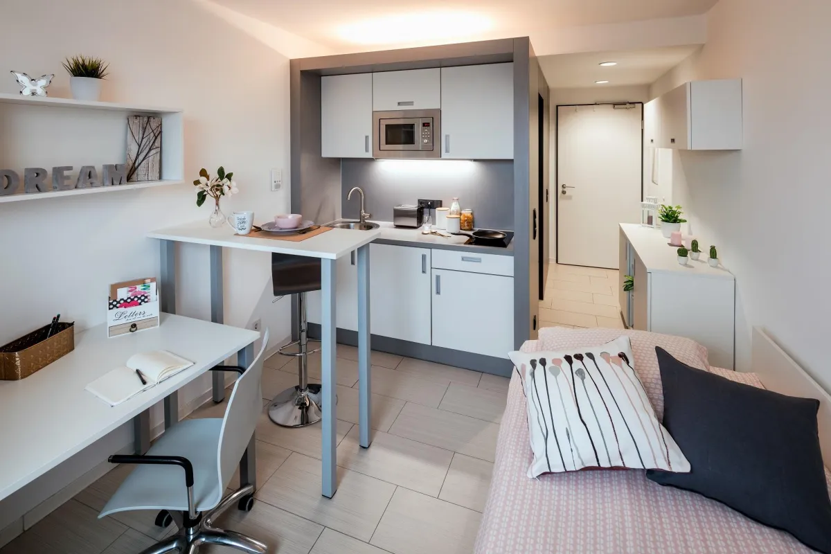 Standard-Studio im Alvarium – Uninest Frankfurt Bockenheim