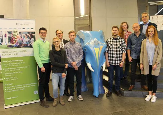 Amtseinführung neuer SRH-Studentenrat – Vorstellung bei Hochschulleitung und Mitarbeitern Bild: Amtseinführung neuer SRH-Studentenrat – Vorstellung bei Hochschulleitung und Mitarbeitern