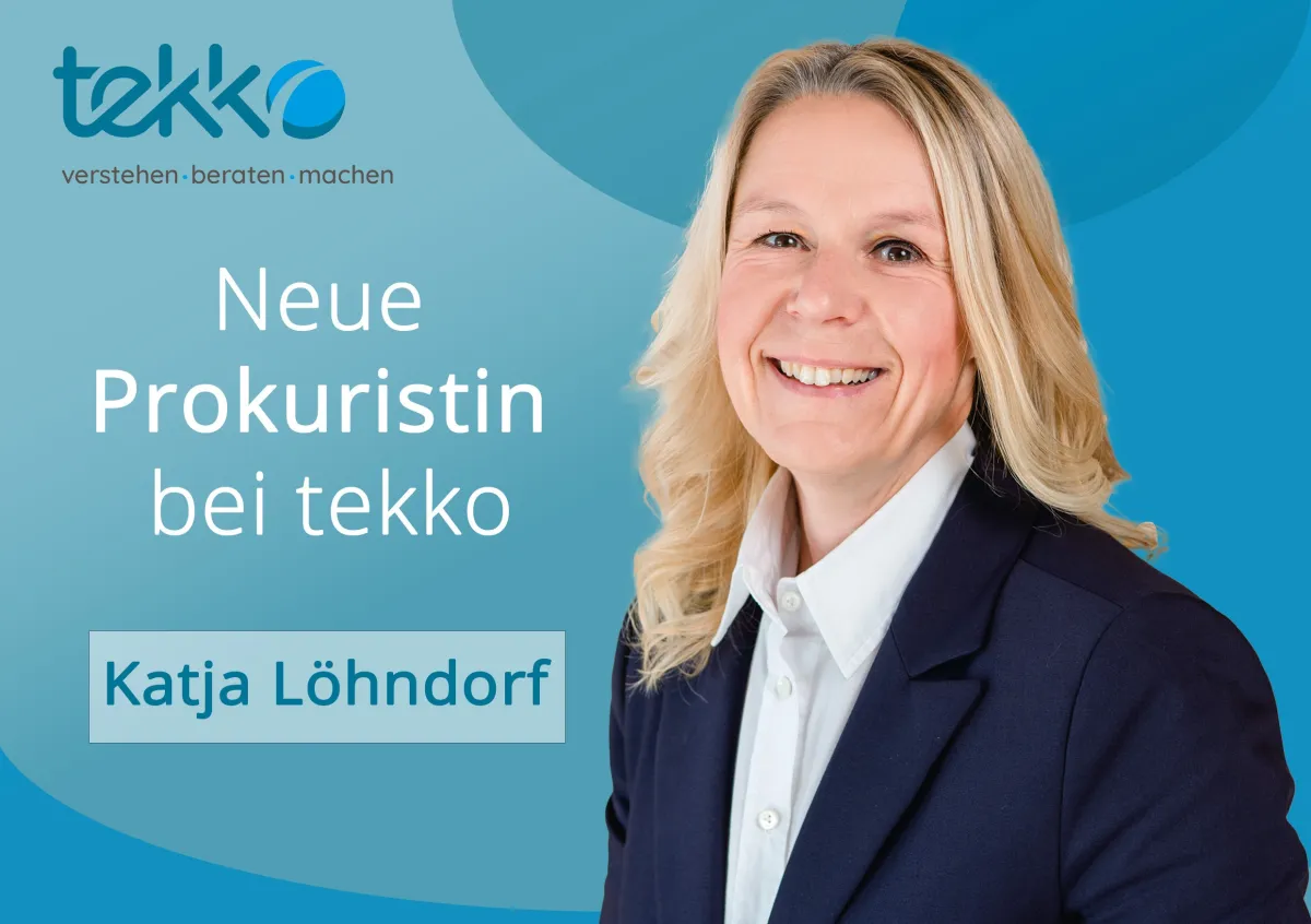 tekko erweitert Geschäftsführung: Katja Löhndorf ist neue Prokuristin (© Tekko Informationssysteme GmbH & Co. KG)