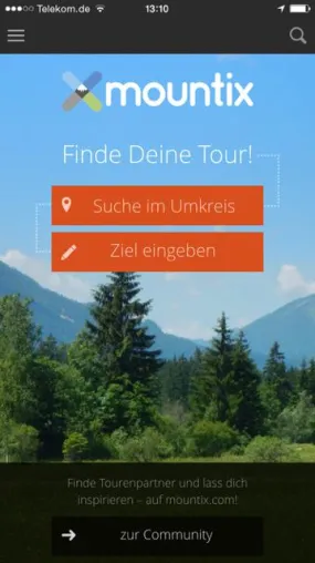 Bild: Mountix launcht neue Touren-App