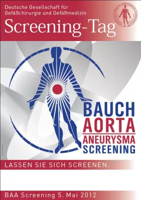Bild: Vorsorge der Bauchschlagader-Erweiterung – Gefäßzentrum Olpe nimmt am bundesweiten Screeningtag teil