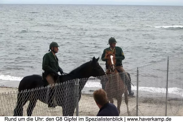 HAVERKAMP: Rund um die Uhr den G8-Gipfel im Spezialistenblick Bild: HAVERKAMP: Rund um die Uhr den G8-Gipfel im Spezialistenblick