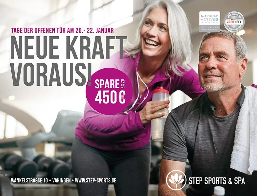 Tag der offenen Tür im STEP Sports in Stuttgart.