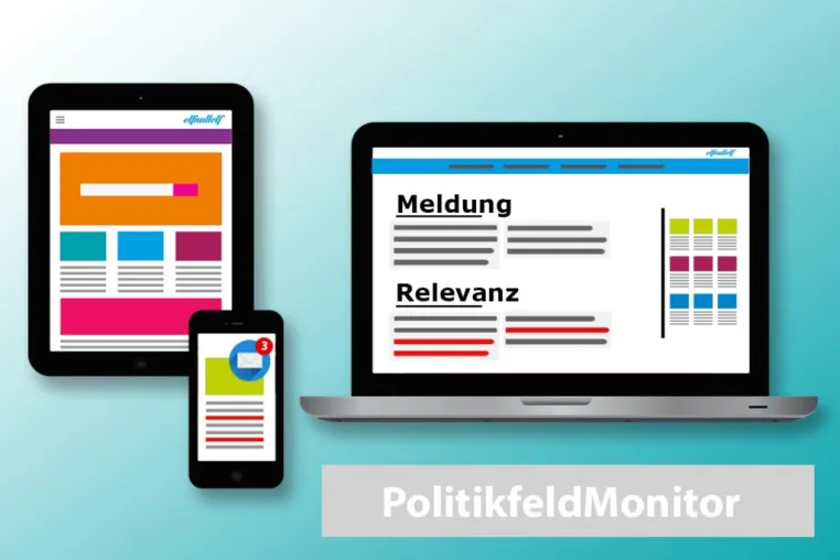 Bild: PolitikfeldMonitor für Unternehmen und Verbände