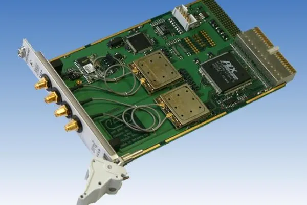 Bild: CompactPCI Board mit bis zu zwei IEEE 802.11 b/g WLAN Schnittstellen