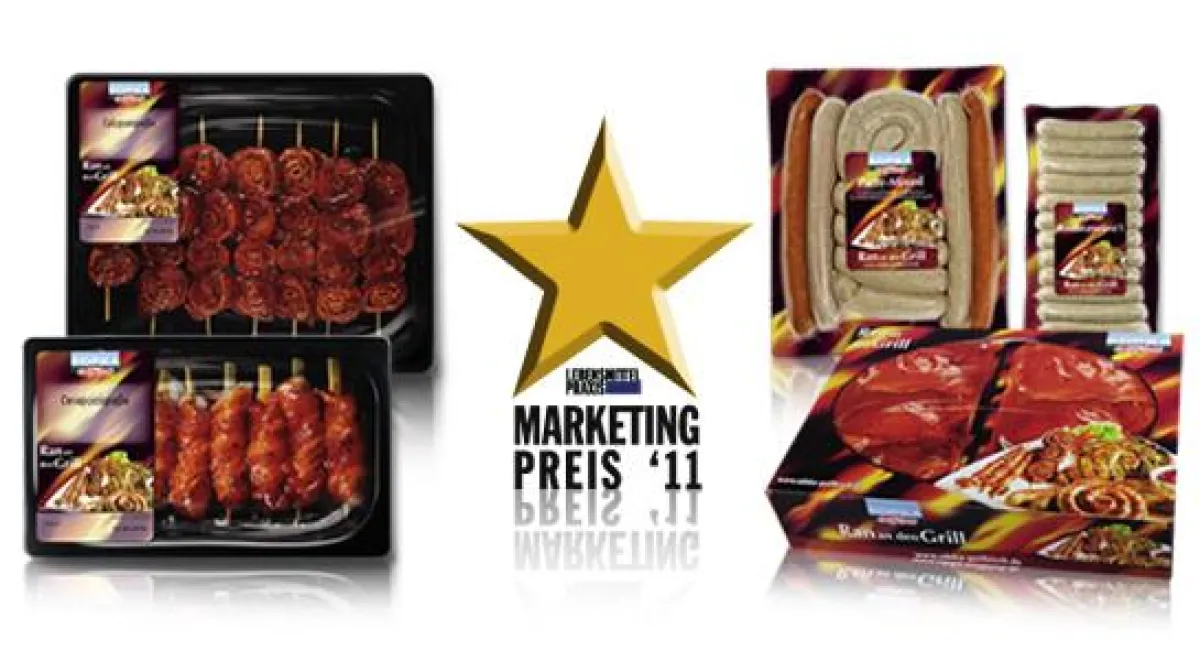 Marketing Star für Handelskampagne 