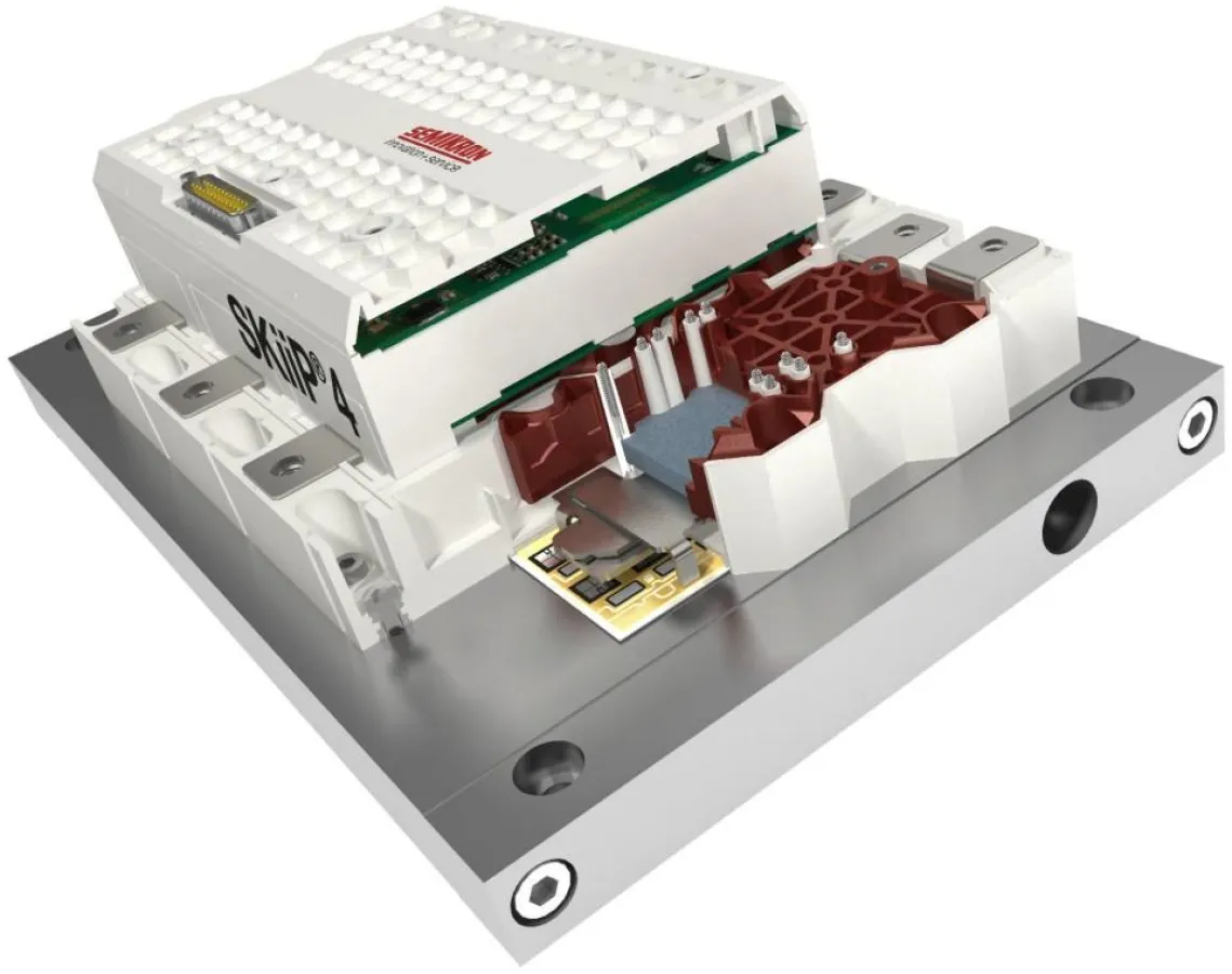 Das neue SKiiP 4 IPM ist jetzt bis 33% leistungsstärker.